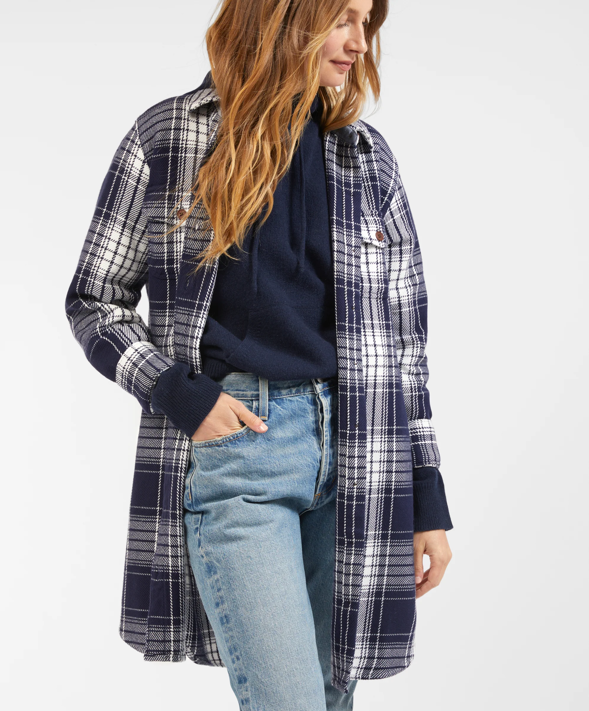 Blanket Shirt Dress - Outerworn - Image 5