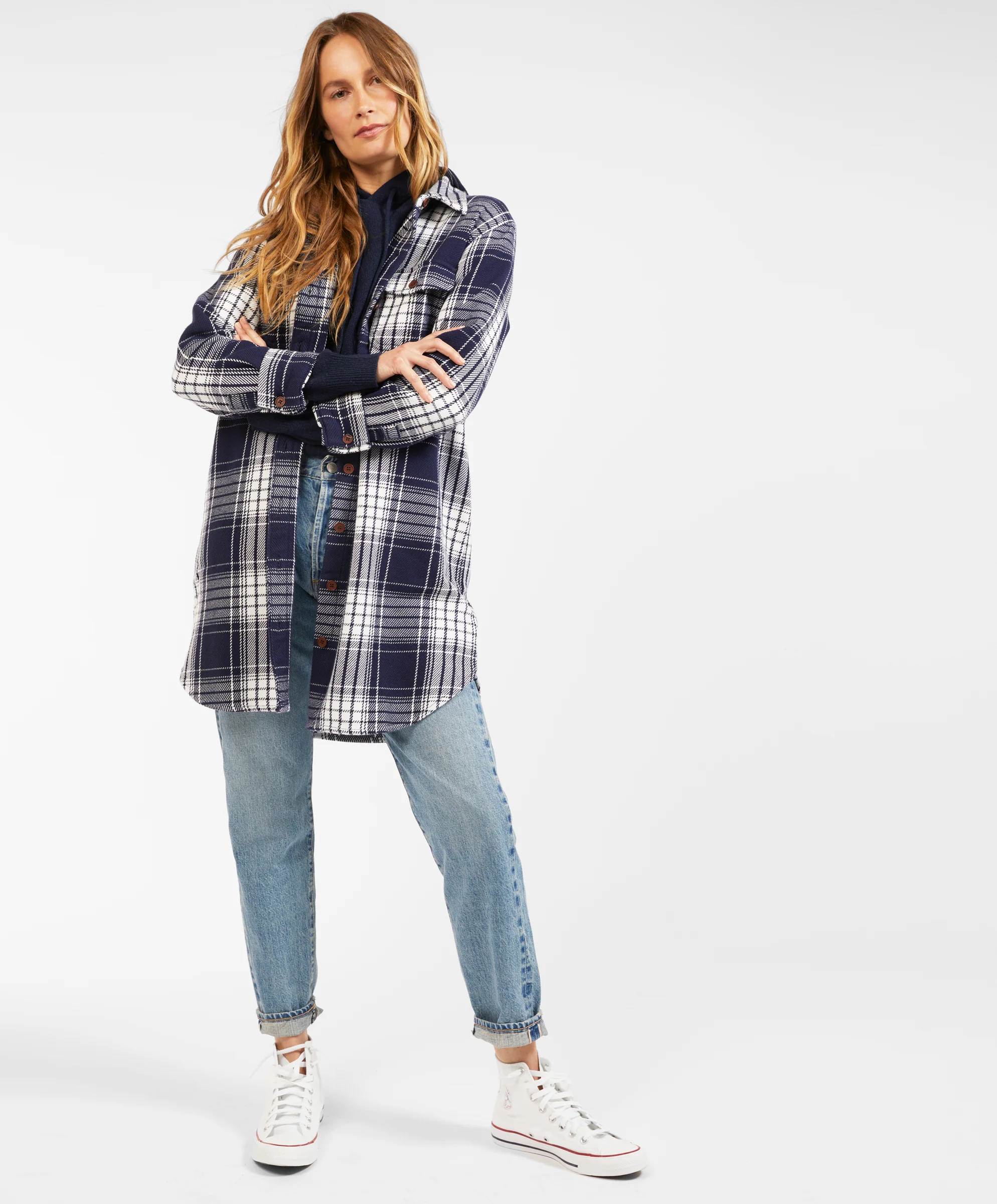 Blanket Shirt Dress - Outerworn - Image 8