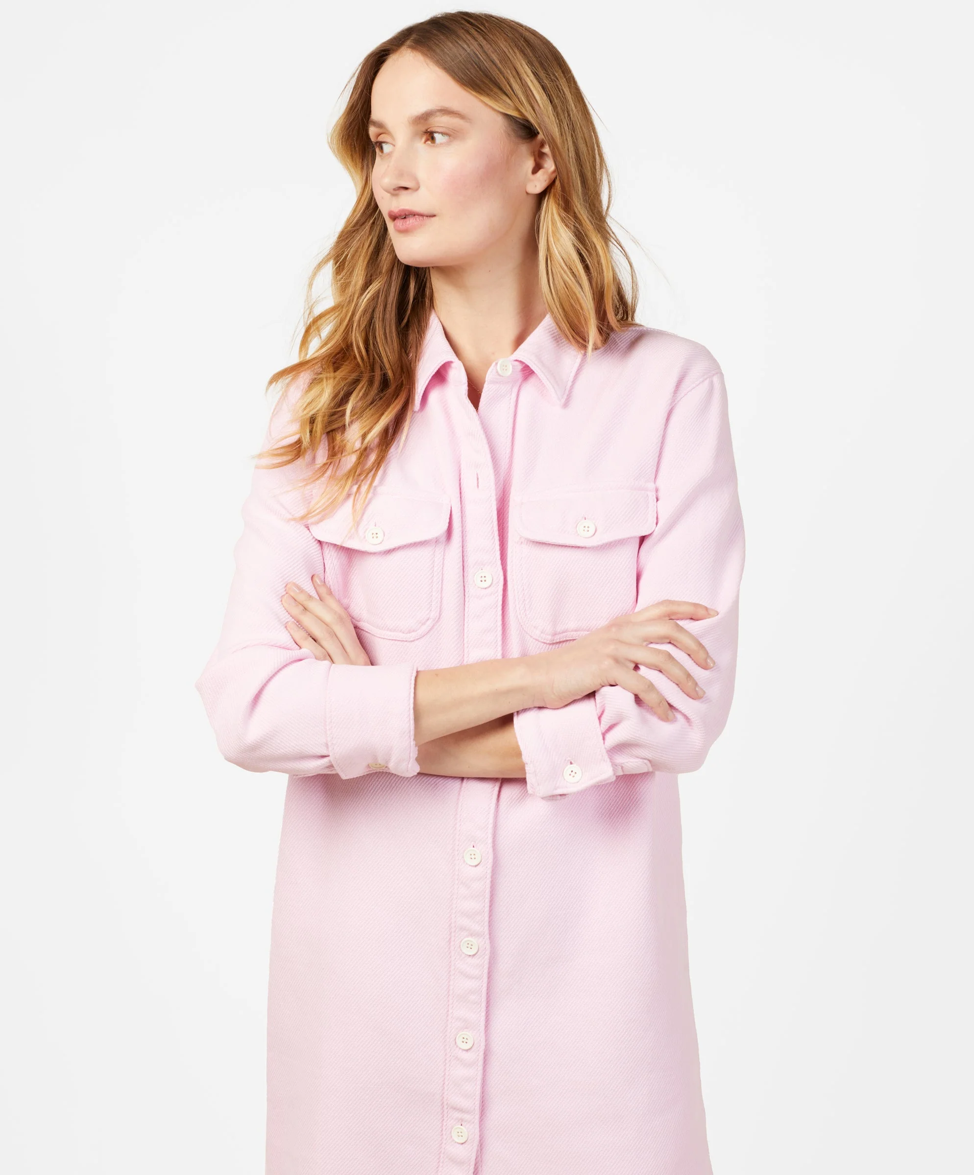 Chroma Blanket Shirt Dress - Outerworn - Image 5