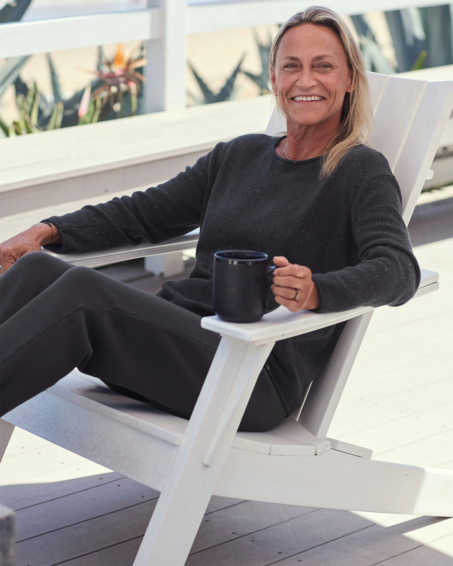 Crescent Knit Boatneck Top - SALE - Image 4