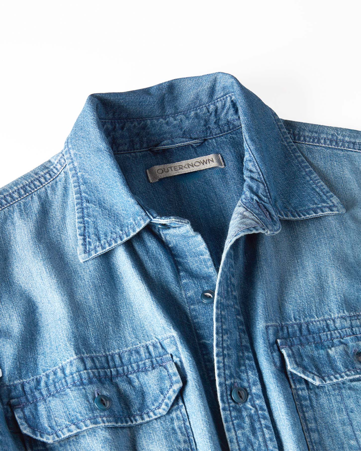Denim Utilitarian Shirt - FINAL SALE - Image 2