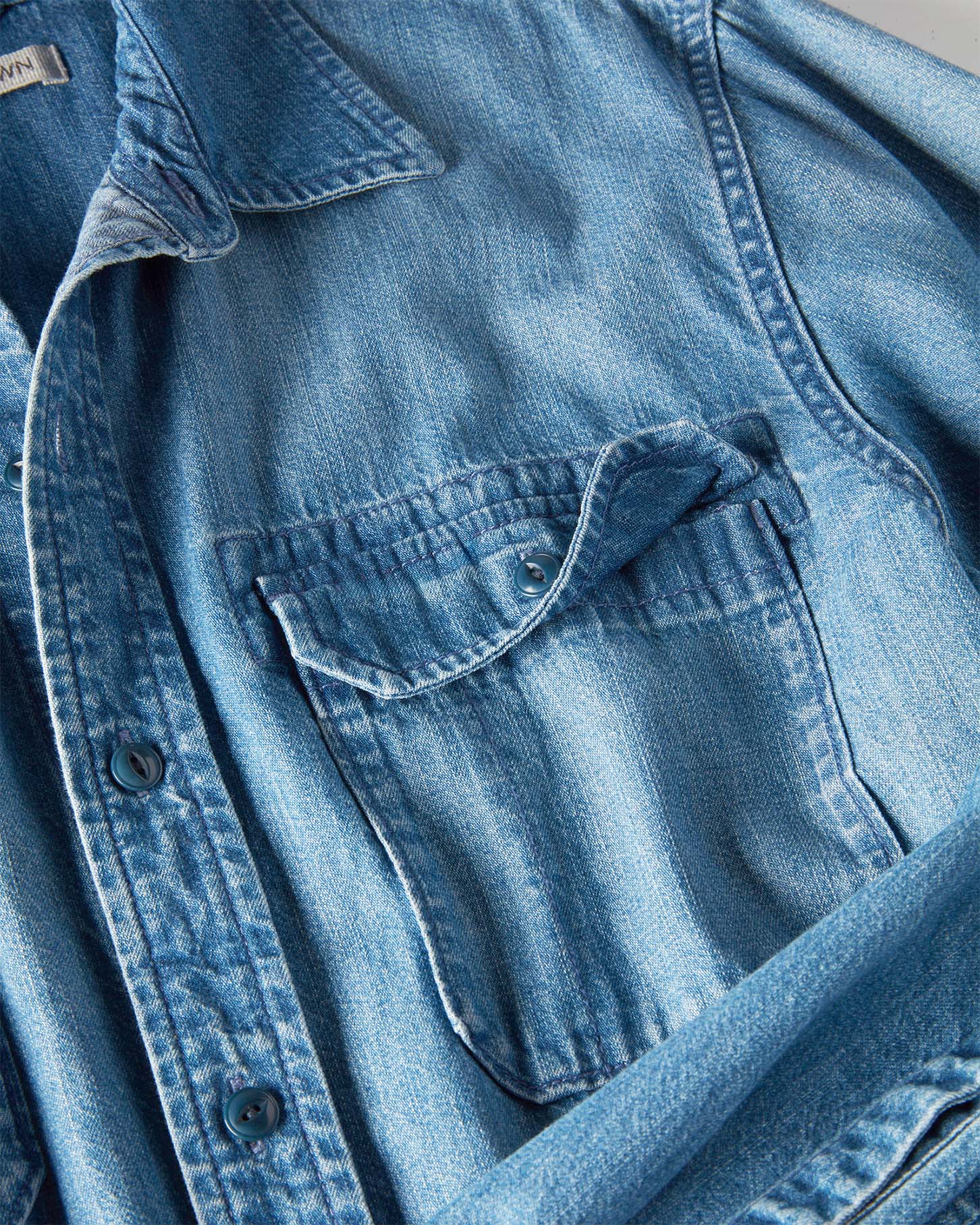 Denim Utilitarian Shirt - FINAL SALE - Image 3