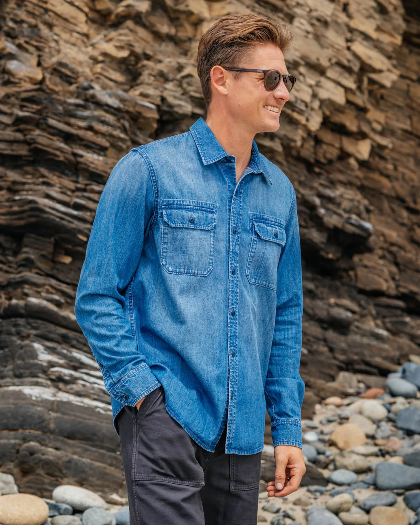 Denim Utilitarian Shirt - FINAL SALE - Image 6