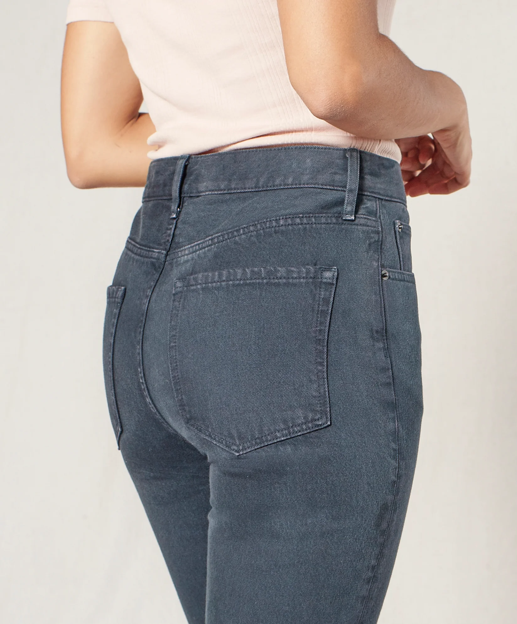 Dune High Rise Slim Fit Jeans - Outerworn - Image 3
