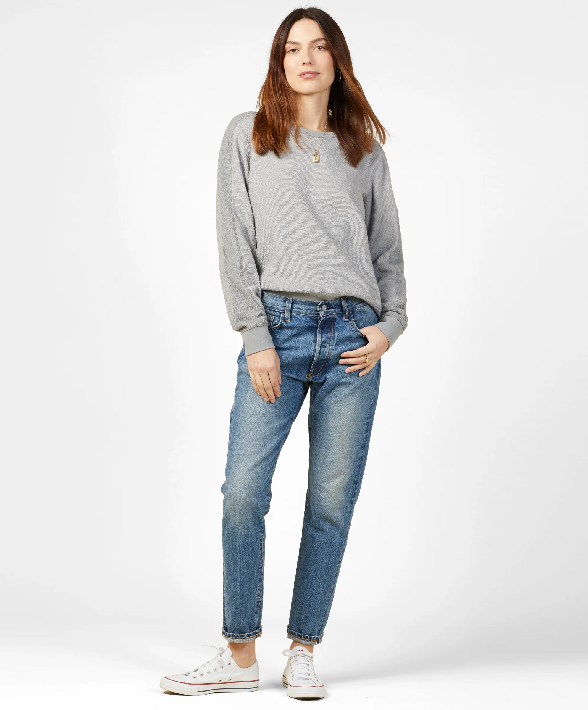 Hightide Crew with Stripe - Outerworn - Image 4