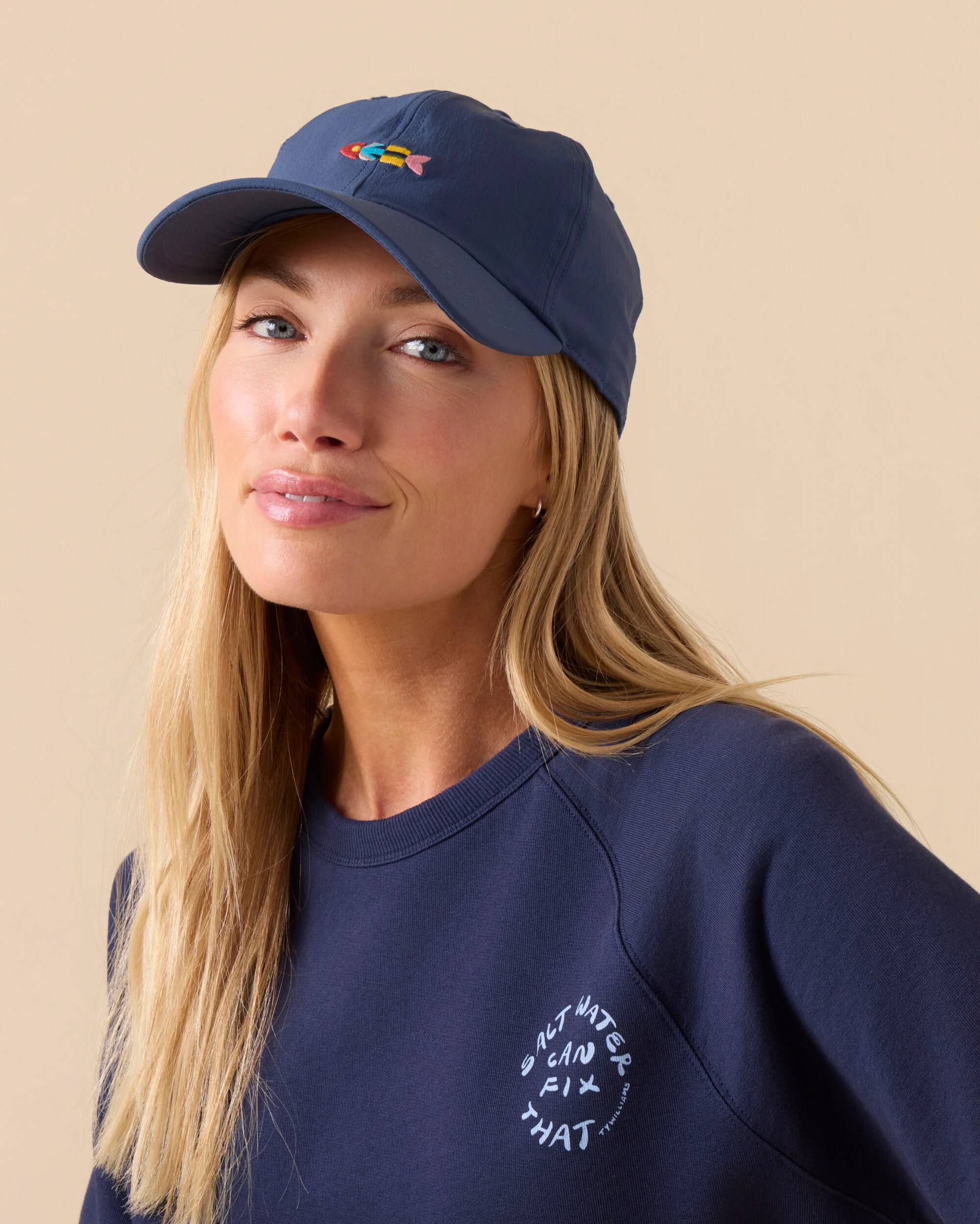 Journey Fish 6-Panel Netplus Hat - Image 4