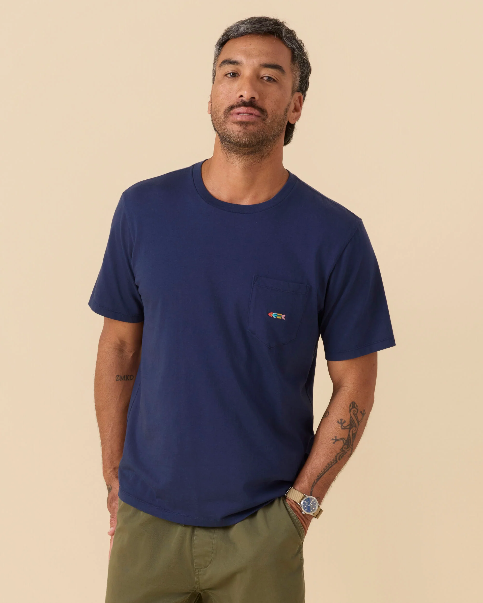 Journey Fish Pocket Tee - Image 3