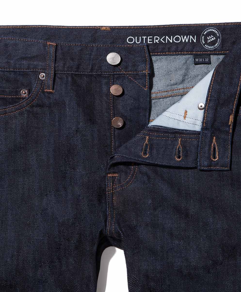 Local Straight Fit: Selvedge - Outerworn - Image 4
