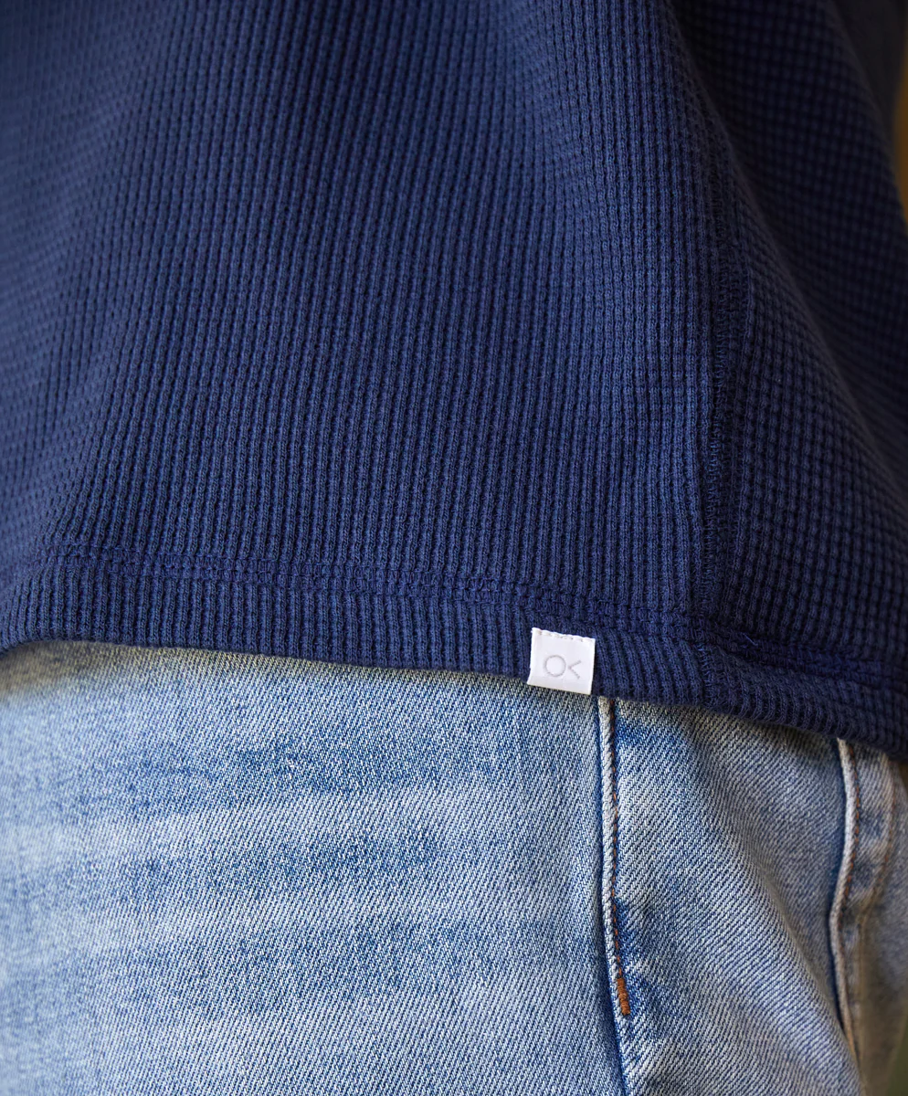 Maritime Waffle Henley - Outerworn - Image 5