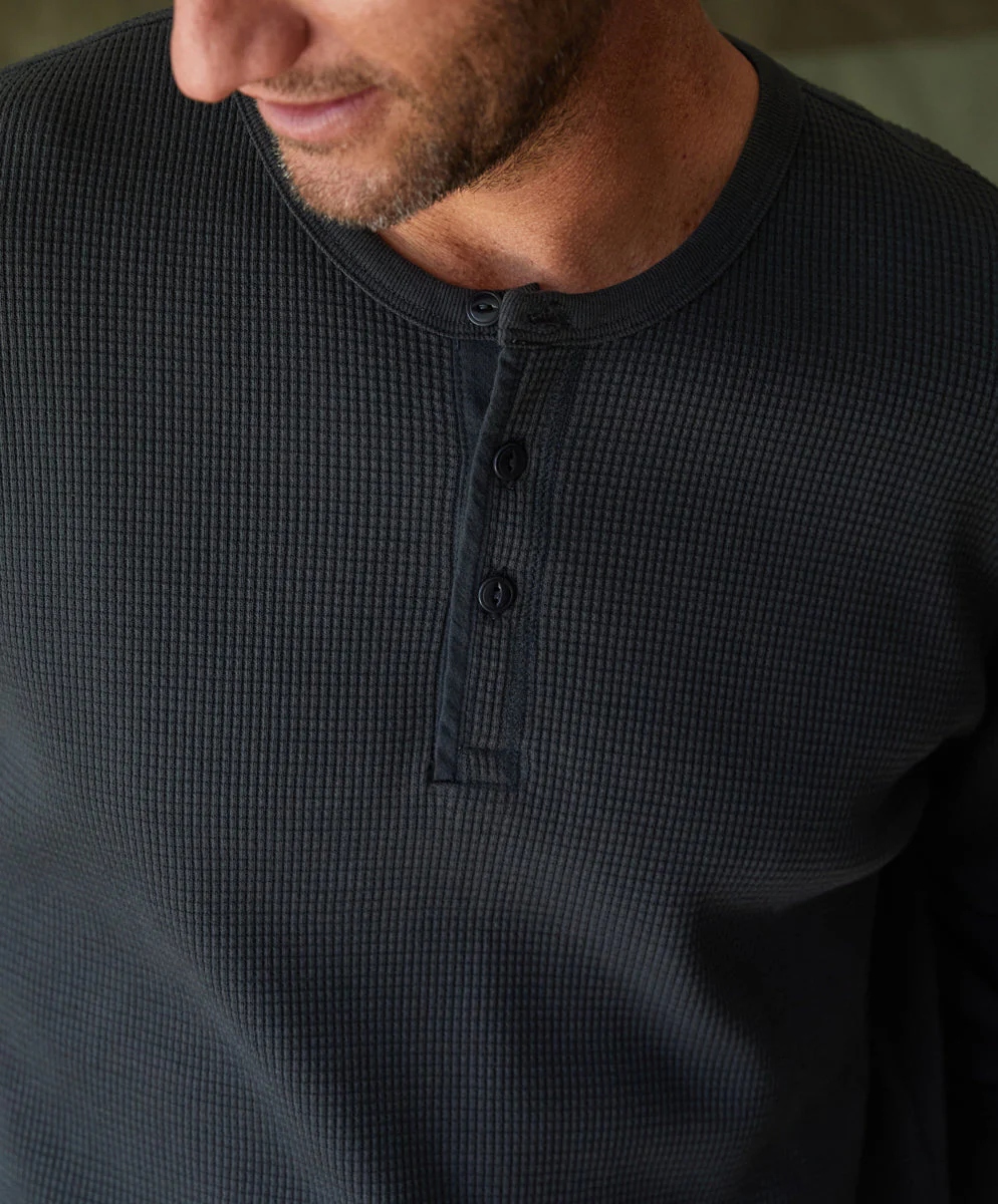 Maritime Waffle Henley - Outerworn - Image 6