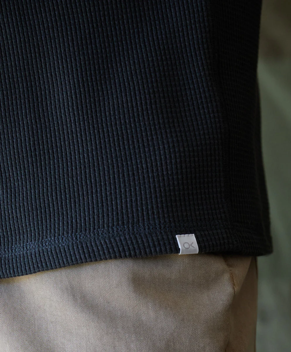 Maritime Waffle Henley - Outerworn - Image 7