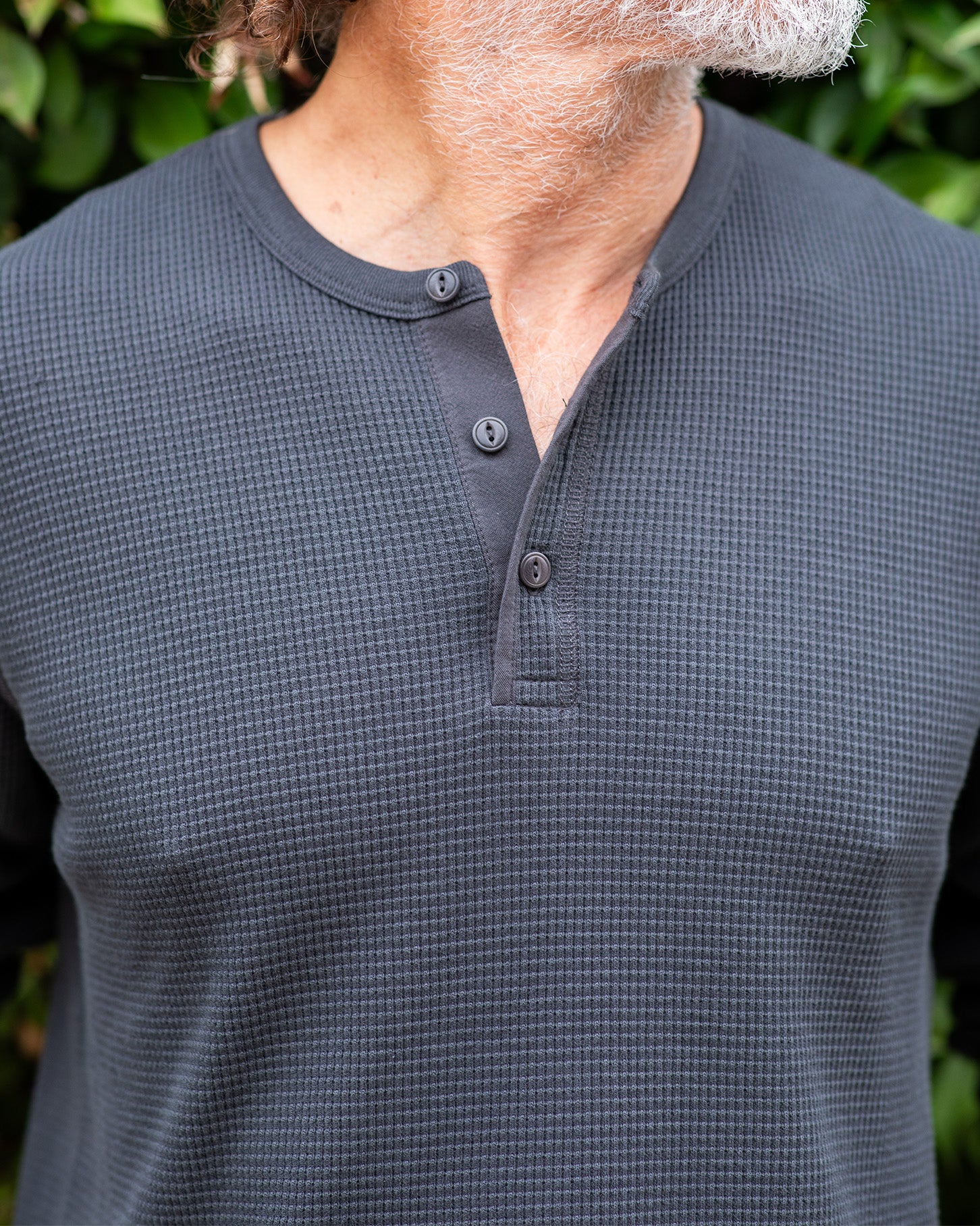 Maritime Waffle Henley - SALE - Image 3