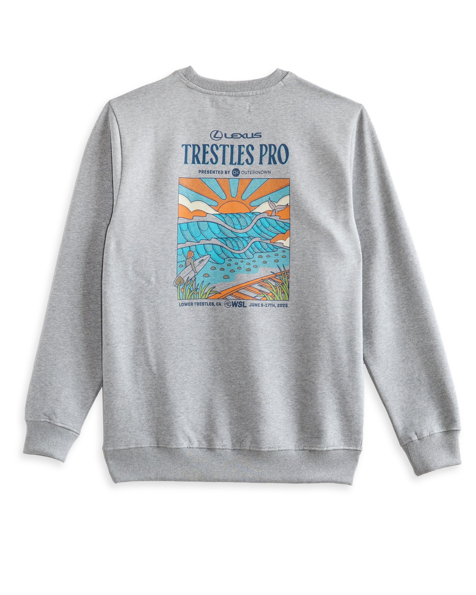 Outerknown Trestles Pro Unisex Sweatshirt - FINAL SALE - Image 2