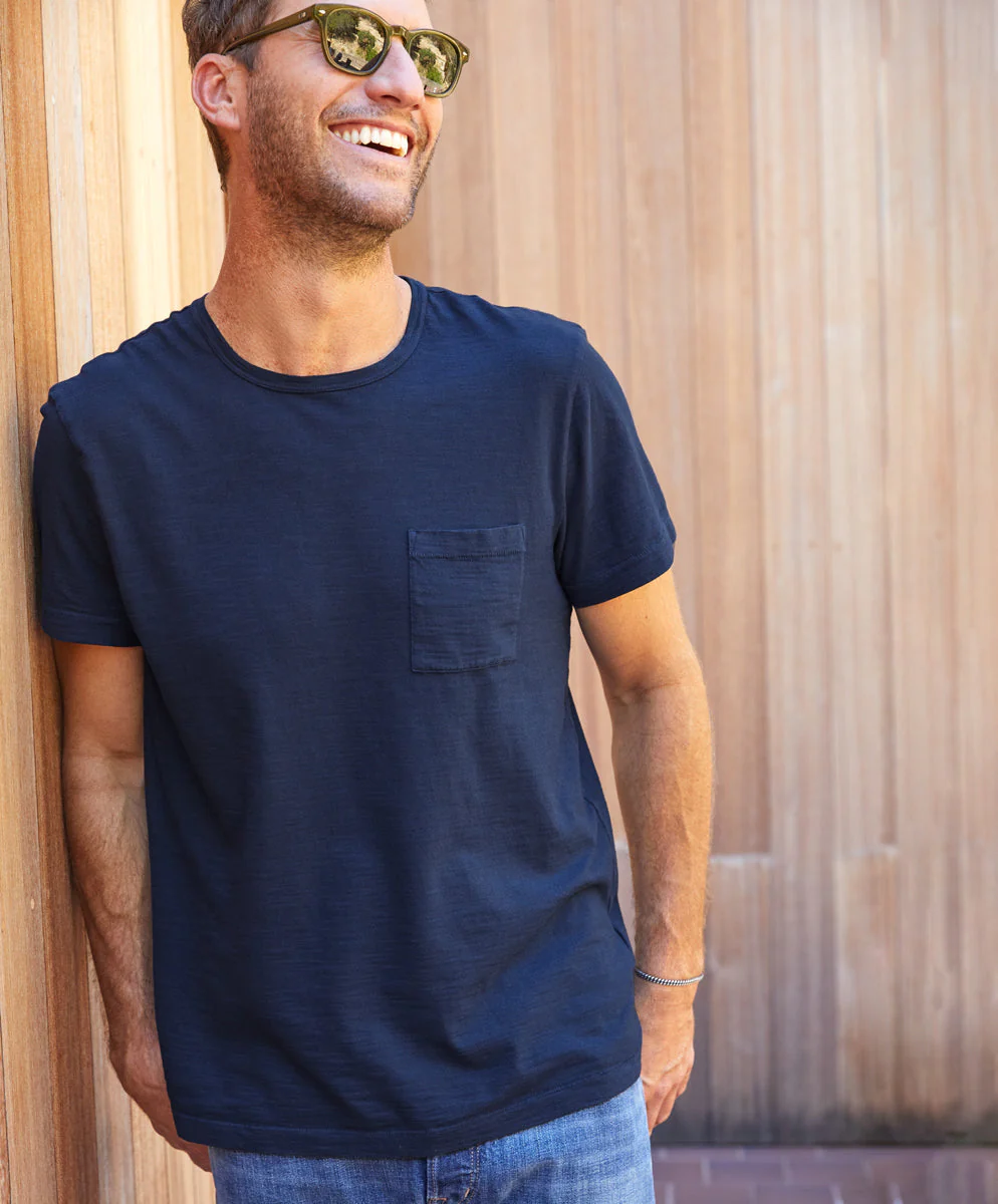 Saltwater Slub Pocket Tee - Outerworn - Image 5