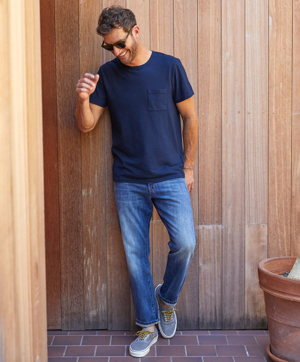 Saltwater Slub Pocket Tee - Outerworn - Image 7