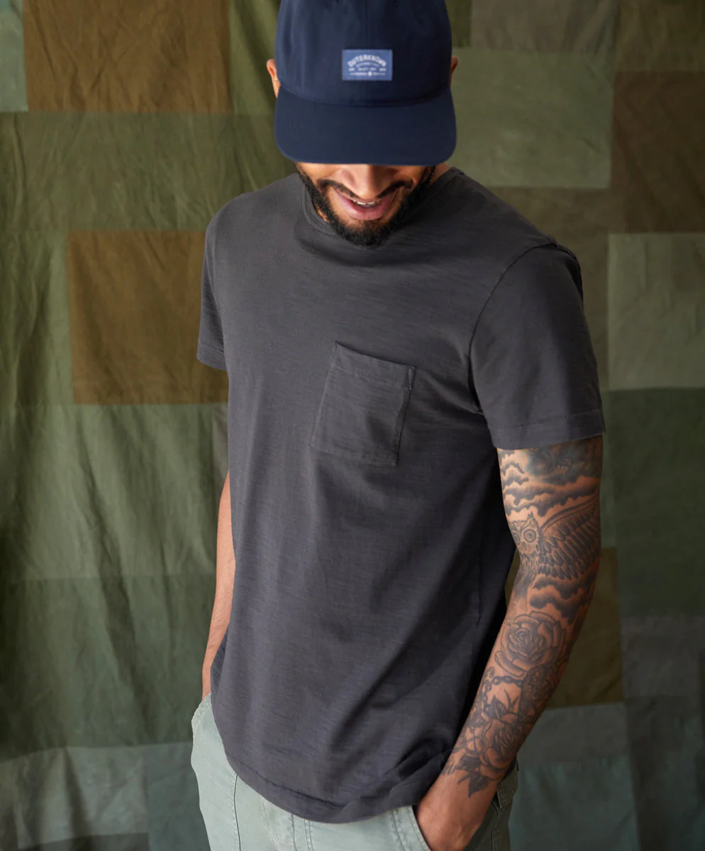 Saltwater Slub Pocket Tee - Outerworn - Image 5
