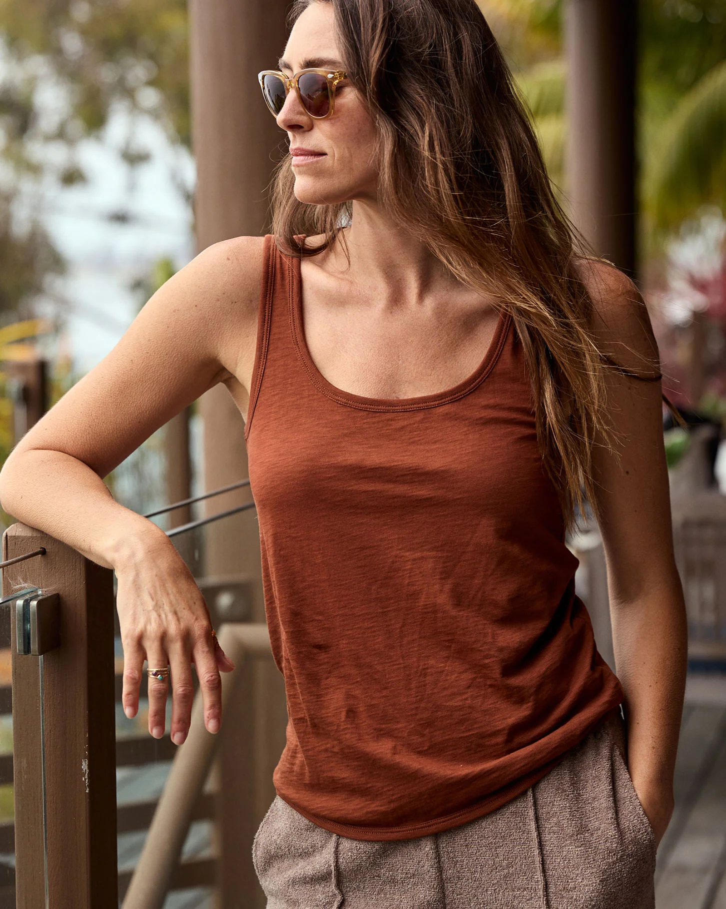 Saltwater Slub Tank - FINAL SALE