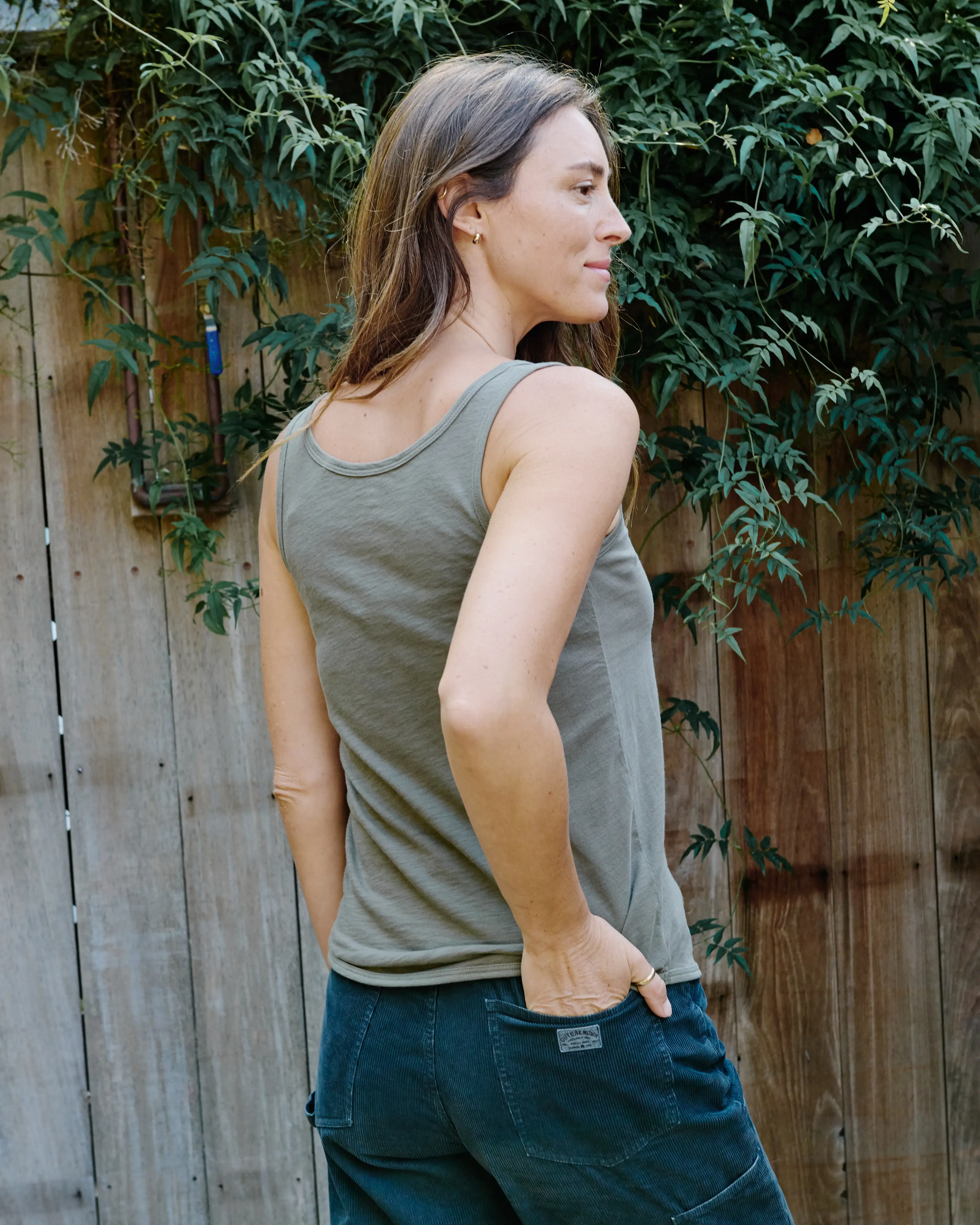 Saltwater Slub Tank - FINAL SALE - Image 2