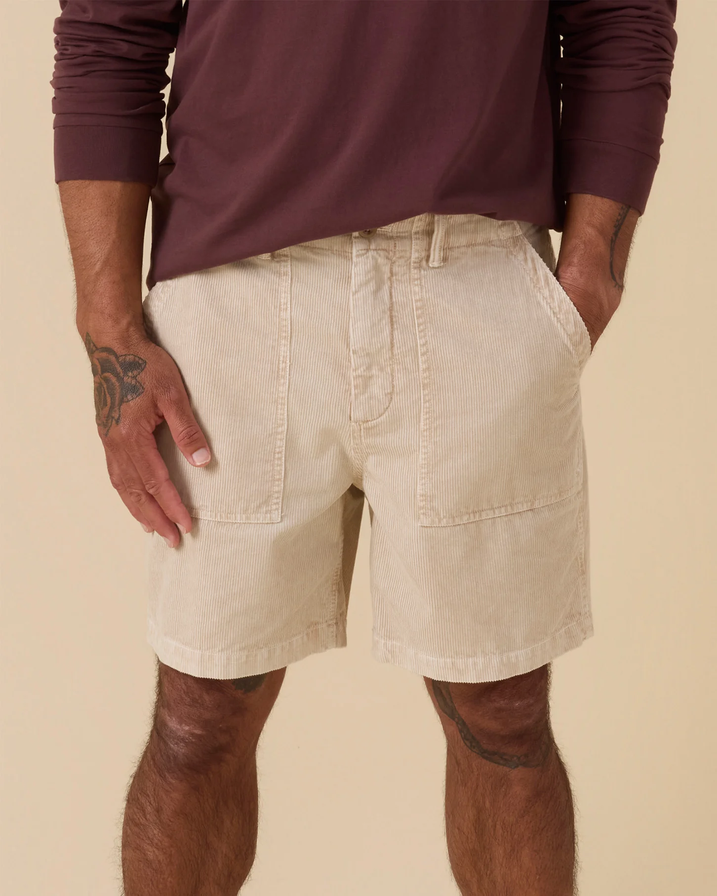 Seventyseven Cord Utility Shorts - Image 5
