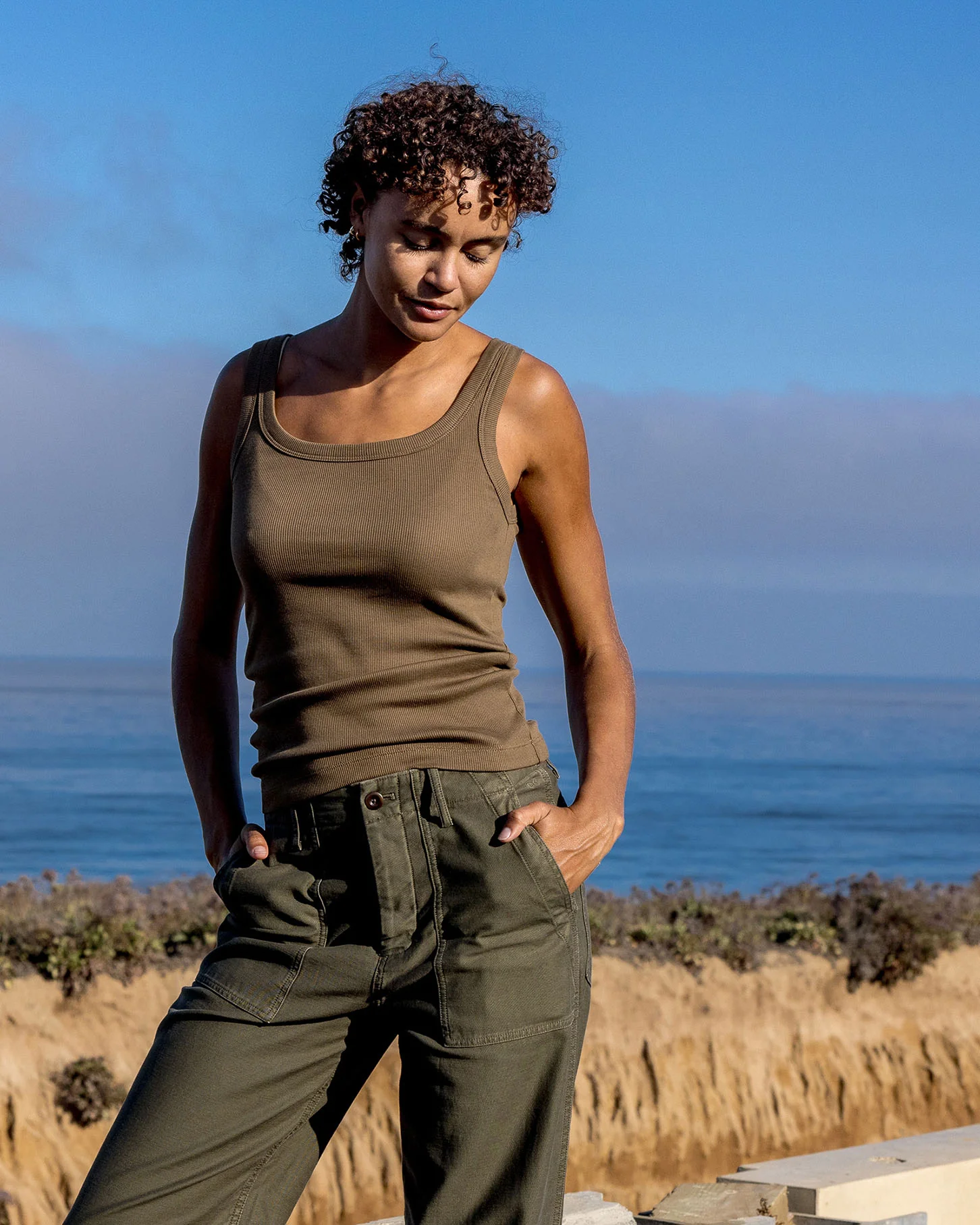 Sojourn Ribbed Tank - SALE
