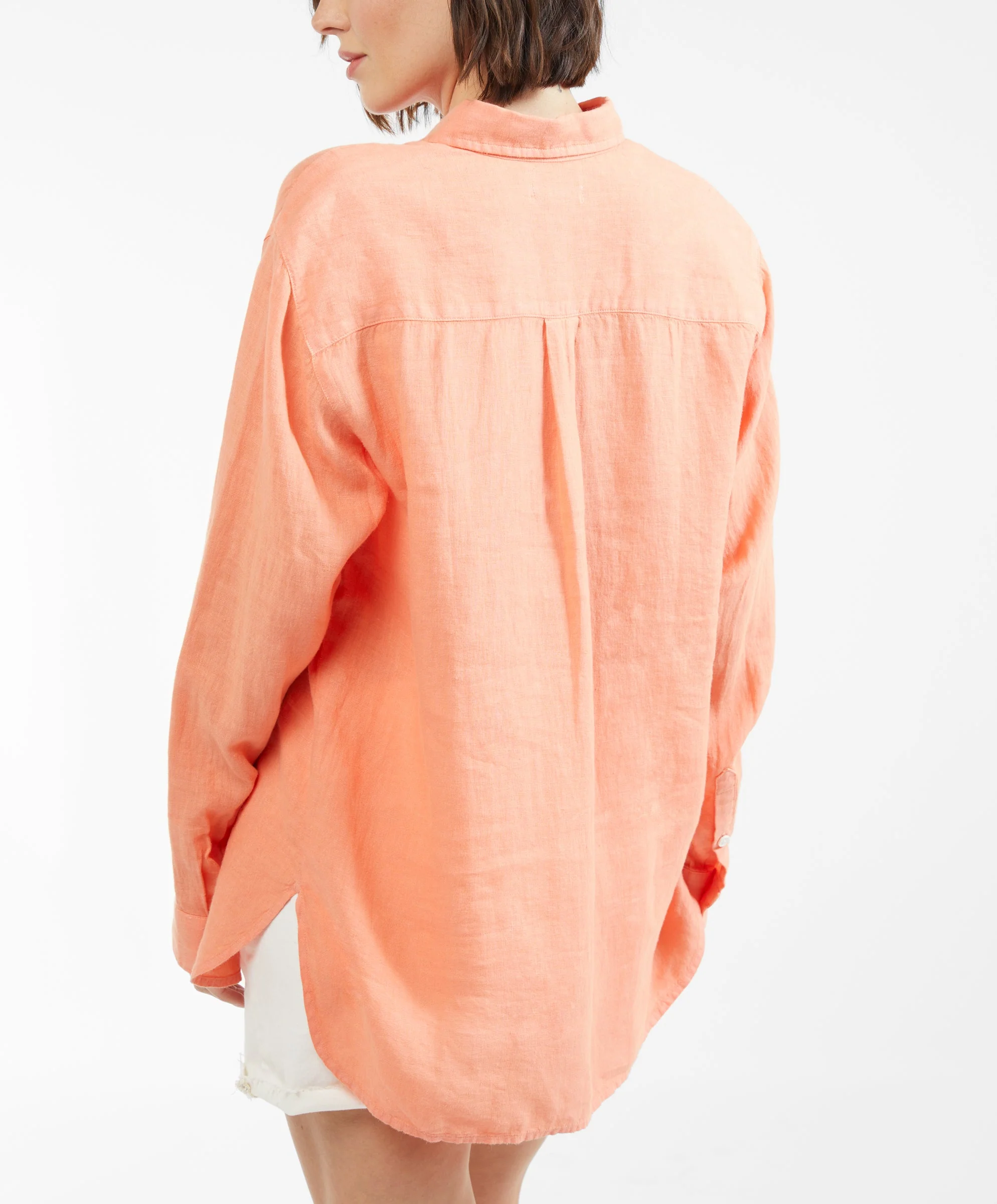 Sydney Linen Boyfriend Shirt - Outerworn - Image 5