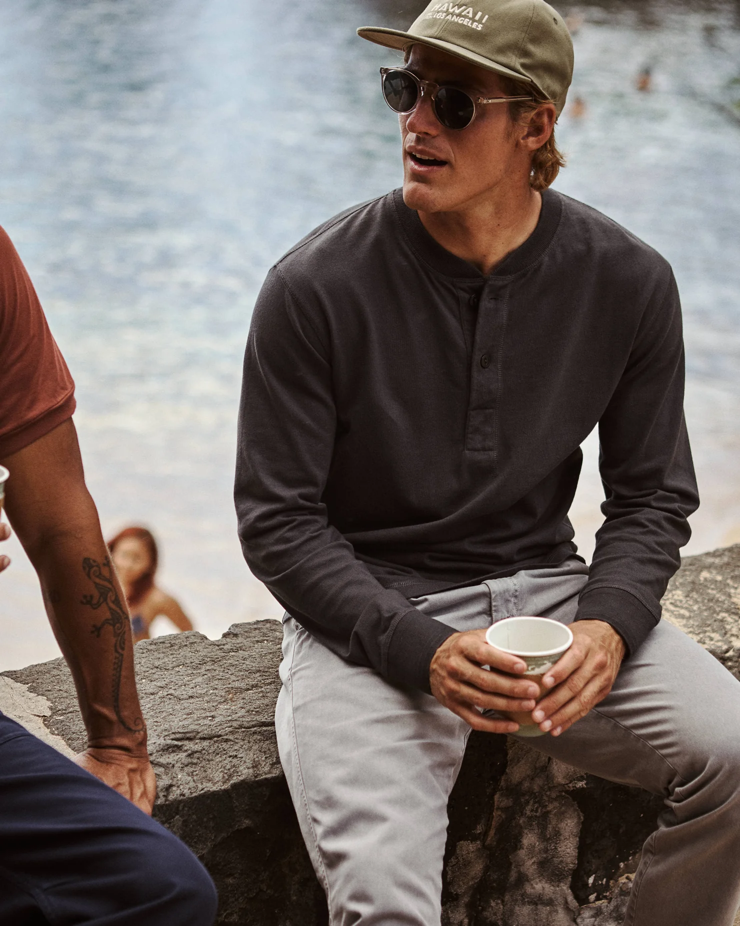 The Big Heavy Tee Henley - Image 3
