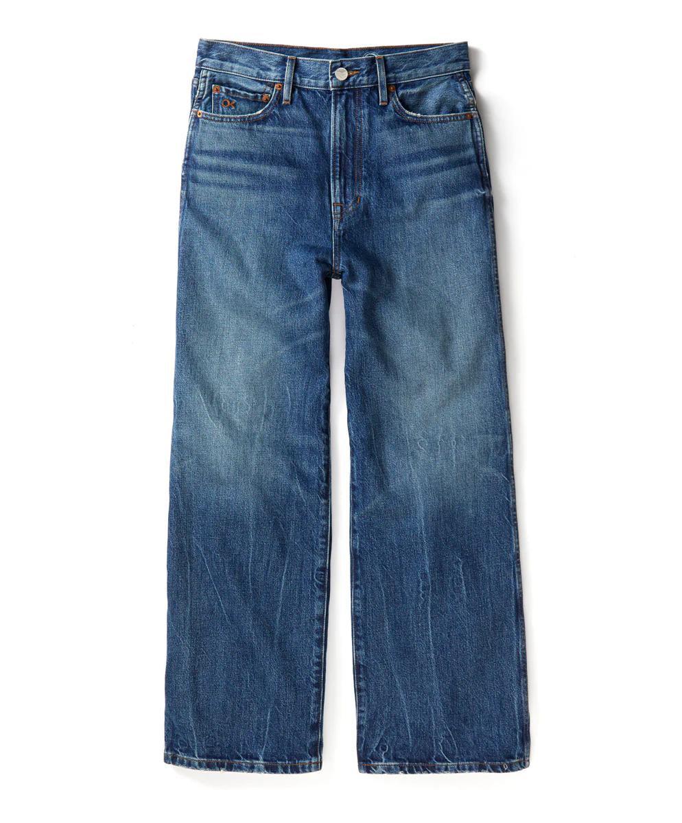 The Brook Wide Leg Jean - Outerworn - Image 2