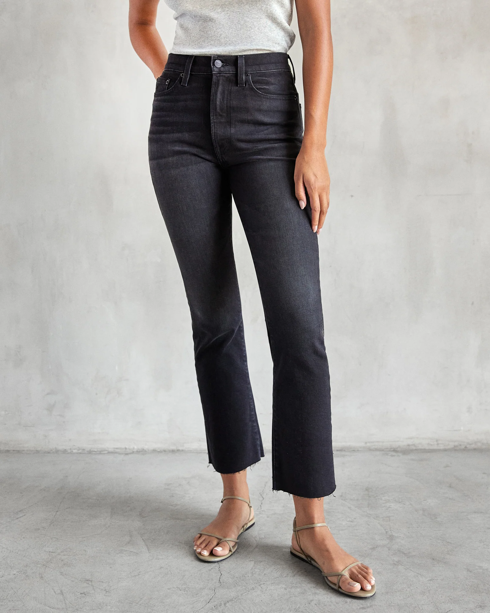 The Costa Crop Jean - FINAL SALE