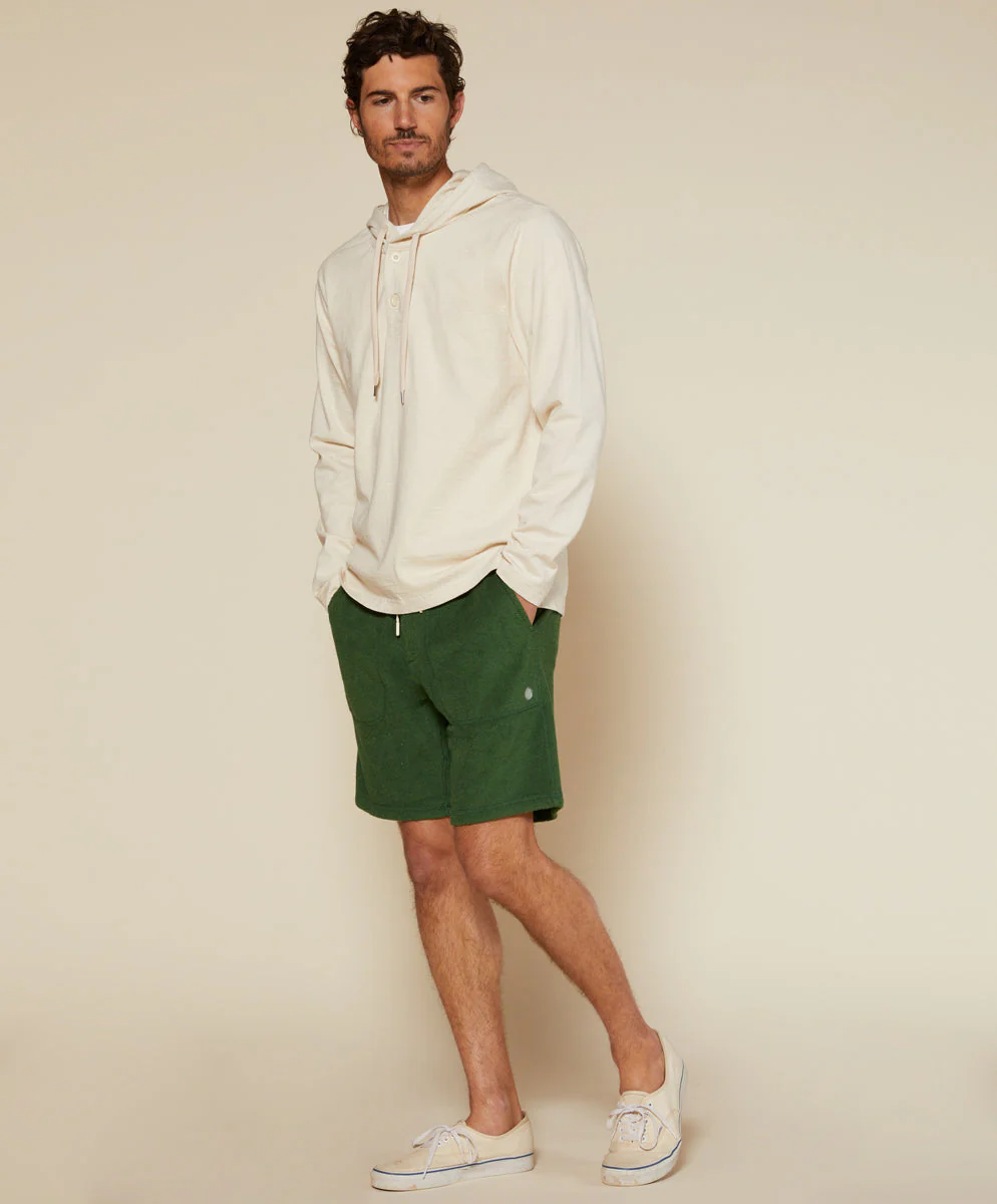 The New Denim Project Hooded Henley - Outerworn - Image 2