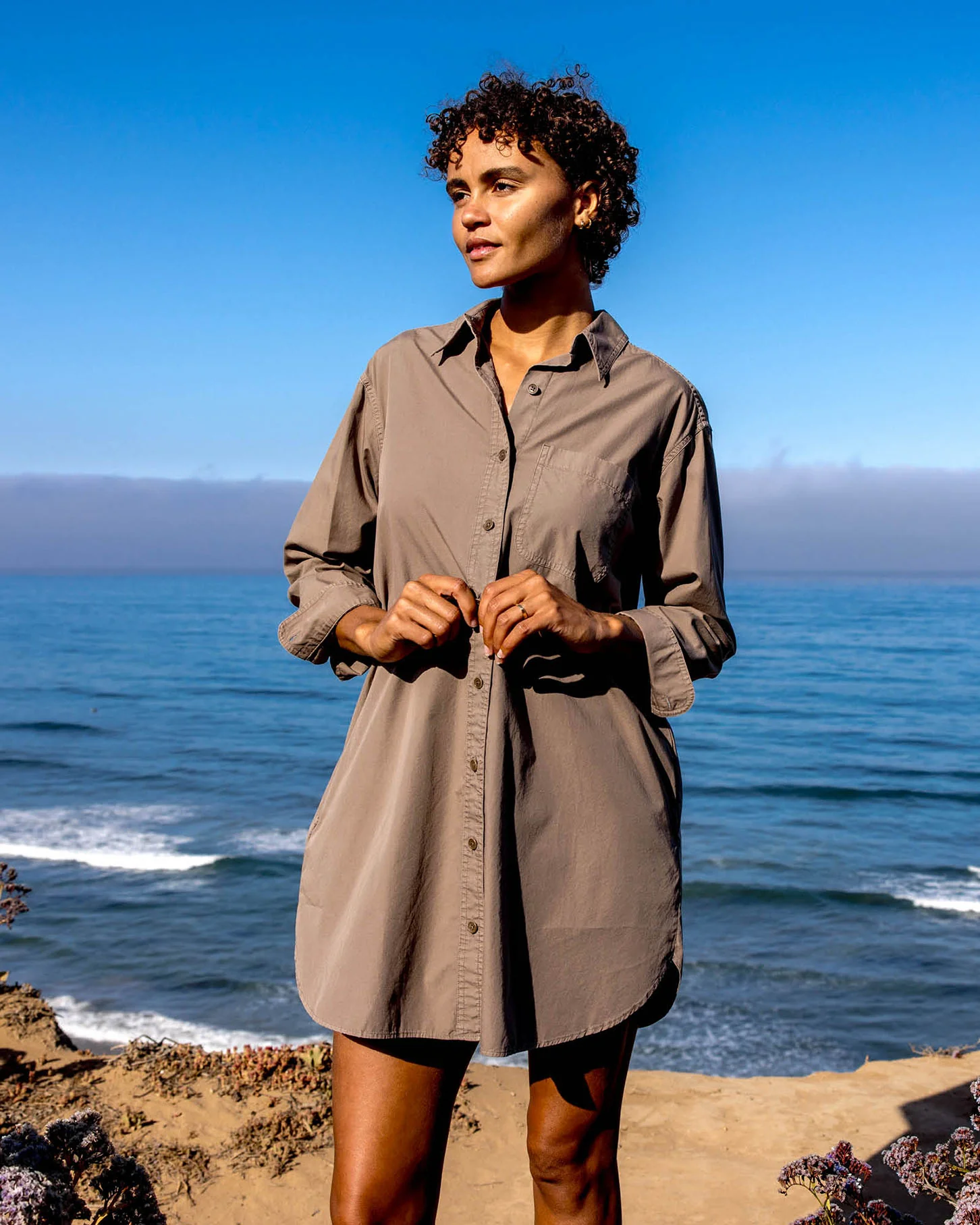 The Poplin Weekend Shirt Dress - FINAL SALE