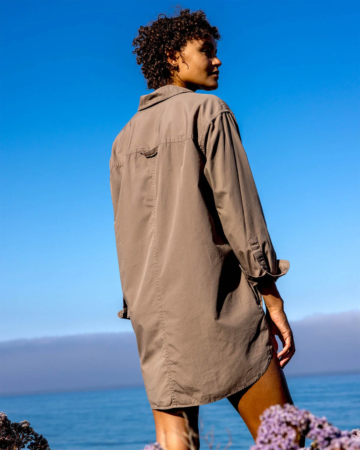 The Poplin Weekend Shirt Dress - FINAL SALE - Image 3