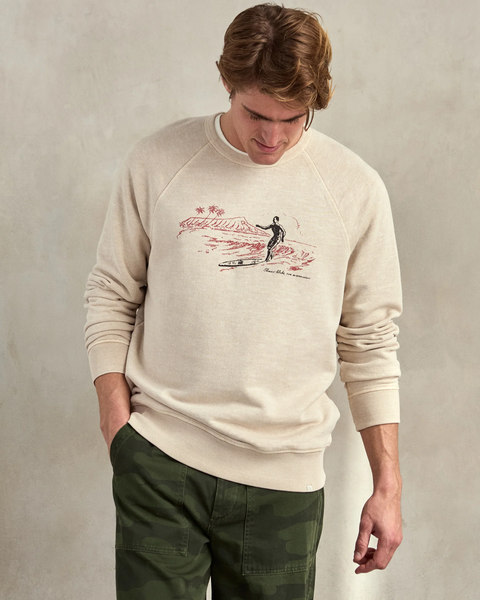 Tom Blake Waikiki Sur Sweatshirt - FINAL SALE - Image 2