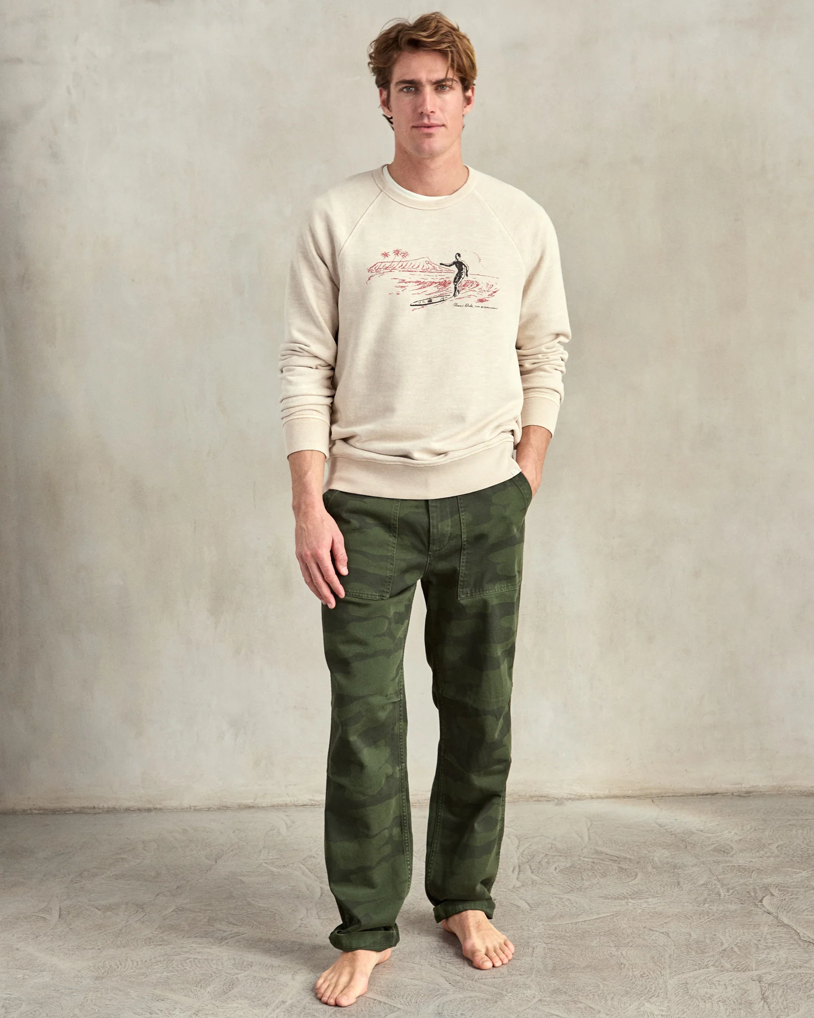 Tom Blake Waikiki Sur Sweatshirt - FINAL SALE - Image 3