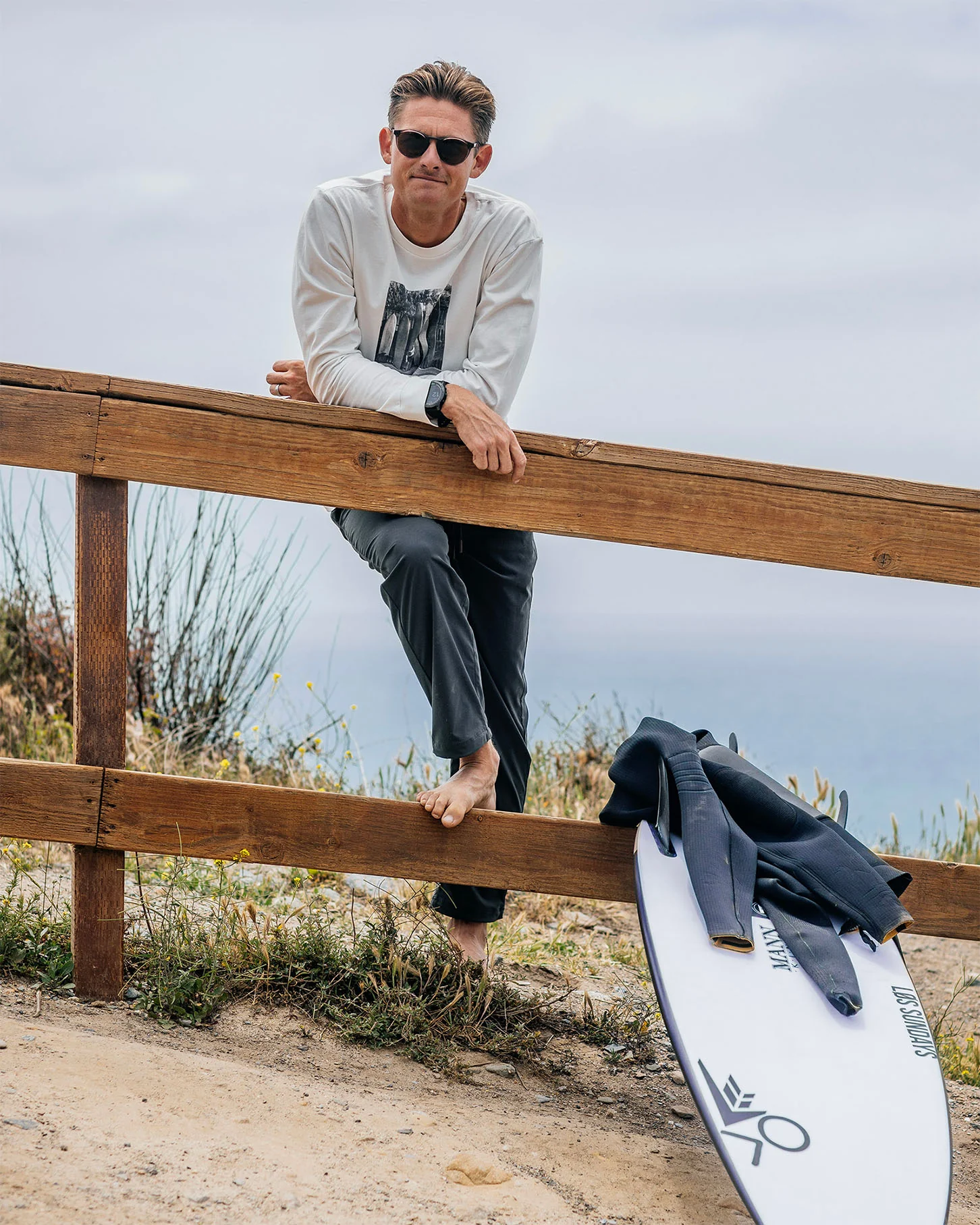 Tom Blake x Outerknown Quiver L/S Tee - FINAL SALE - Image 3