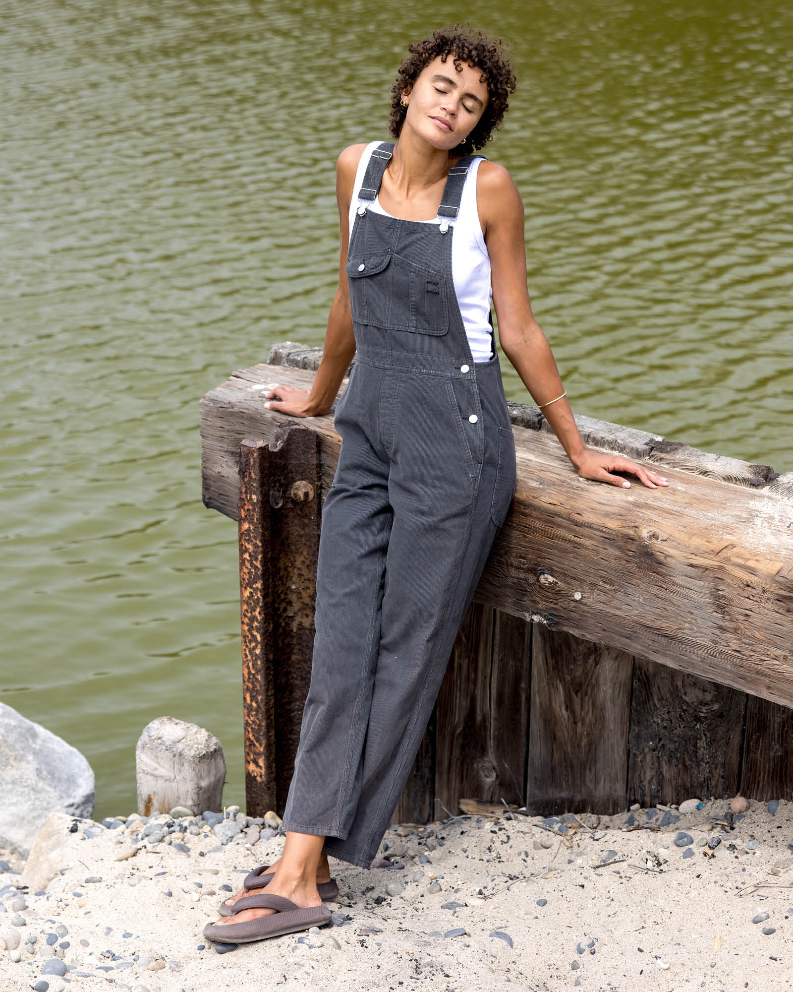 Voyage Cord Overalls - FINAL SALE - Image 3