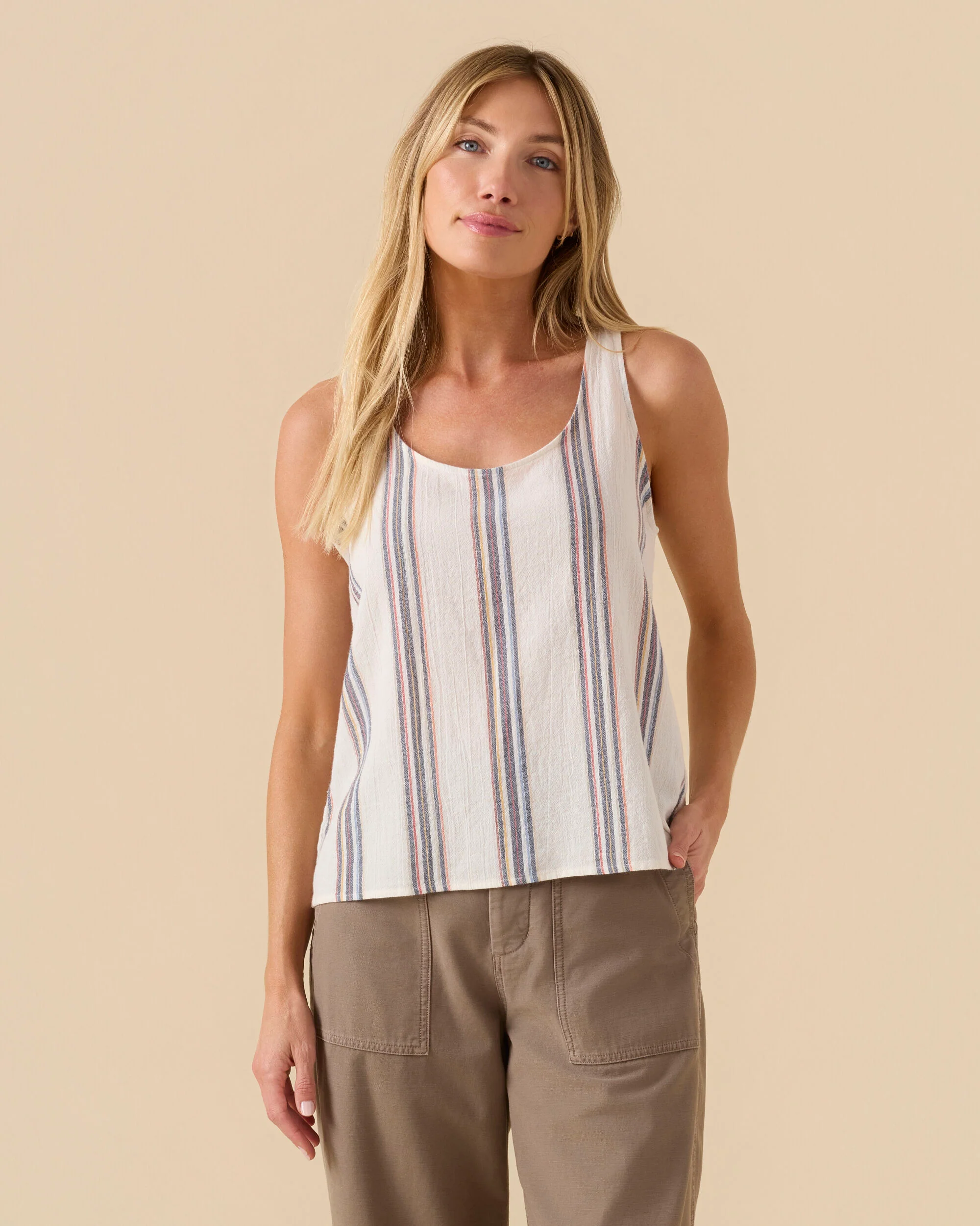 Windswept Gauze Tank - Image 2