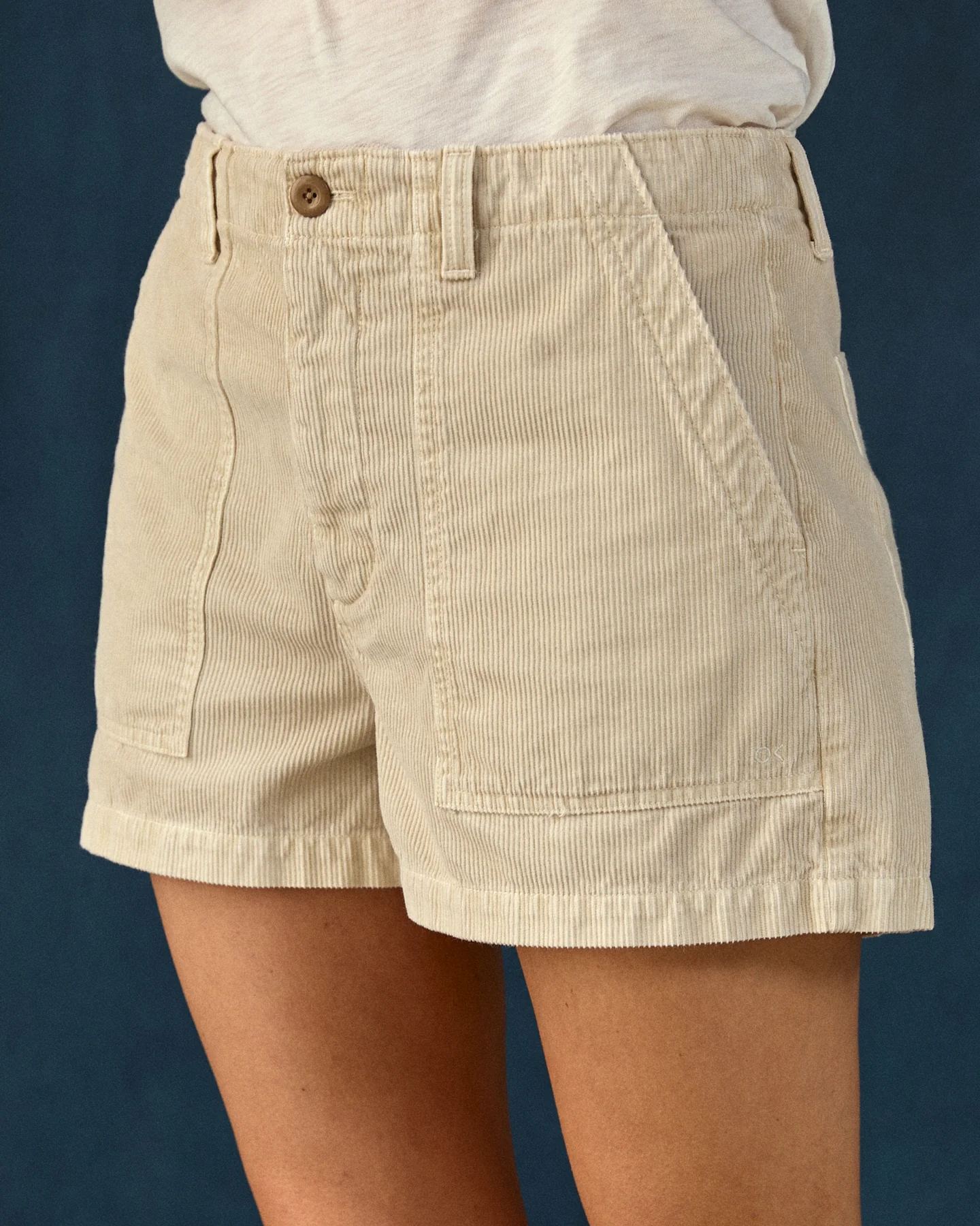 Women's Seventyseven Cord Shorts - FINAL SALE - Image 2